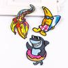 3 Pcs/pack Fusible Embroidery Patch Iron On Patches For Clothing Thermoadhesive Patches For Jackets Jeans Backpack Ironable Sewing Patch