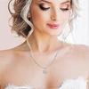 Women's sterling silver diamond snowflake pendant necklace