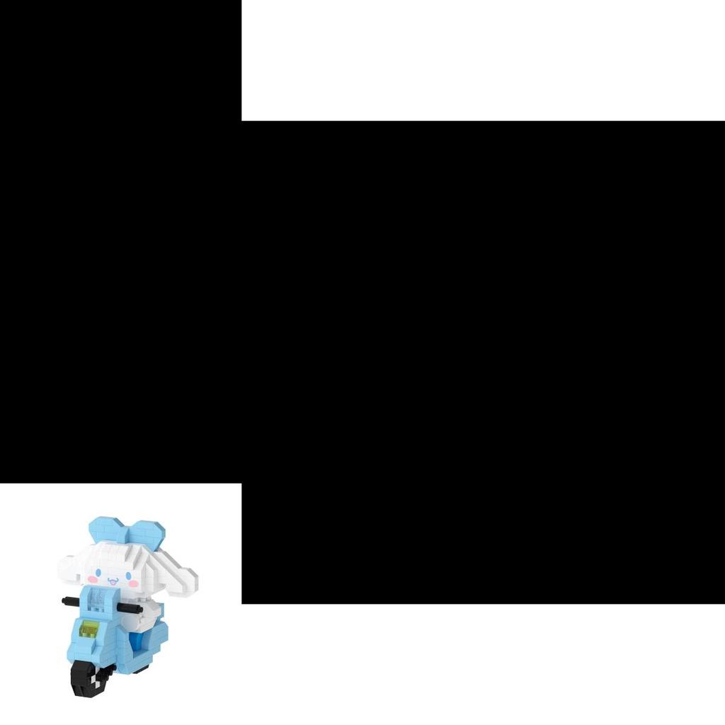 Миниатюрные строительные блоки: Велосипедные прогулки с милыми персонажами