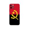 Чехол для телефона с флагом Анголы для iPhone 5 5s 2020se 6 6s 7 8 plus x 10 XR XS 11 12 13 mini pro MAX черная задняя крышка из ТПУ