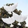 5 шт. Летающие белые голуби фольгированные гелиевые шары Peace Bird Pigeon надувной шар для свадьбы, дня рождения, вечеринки, украшения, фото реквизит