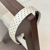 Non-Slip Korean Wide Headband Black White Color Temperament Hair Band Polka Dot Headband  Wash Face