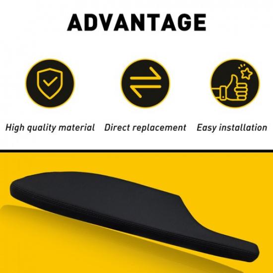 For Accord 2DR Coupe 2008 2009 2010 2012 2011 Door Armrest Black Leather LH LH K