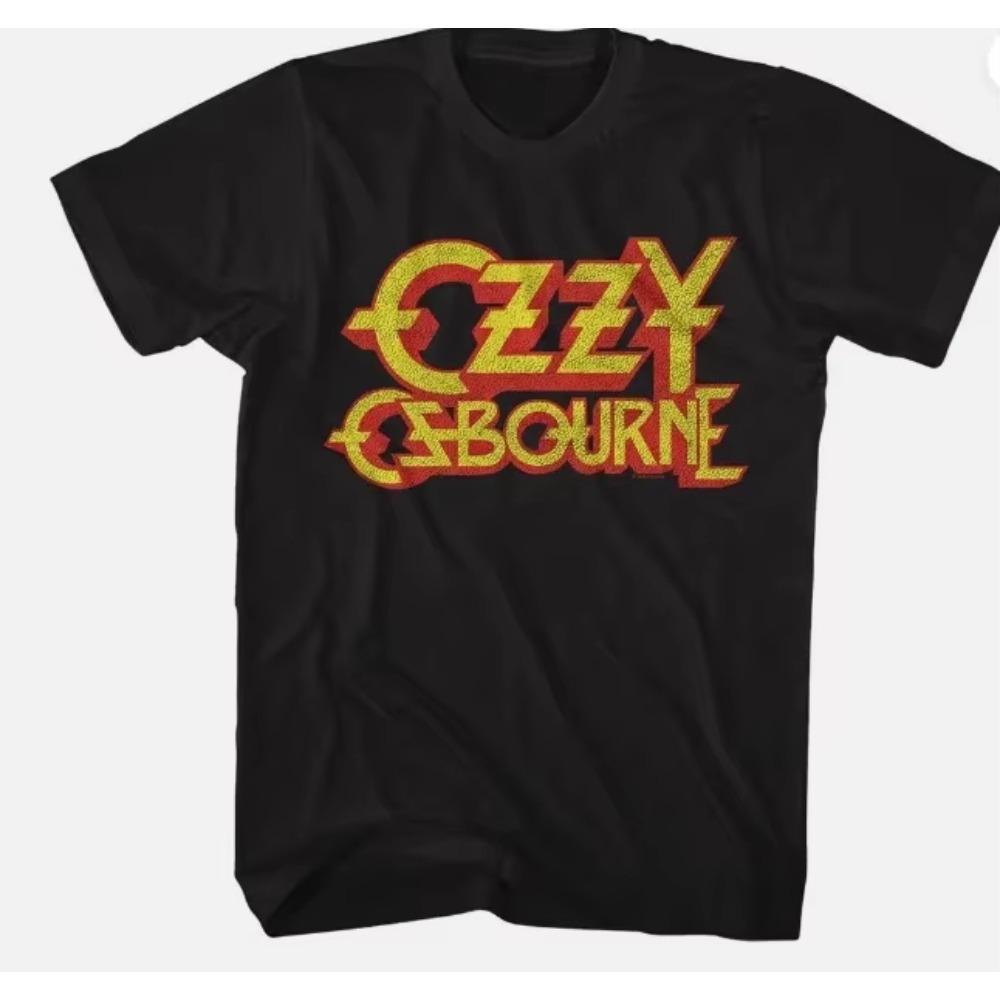 New Arrival Mens Clothes Tee Shirt Homme Graphic T-Shirts Men Tshirt for Men Ropa Hombre Ozzy Osbourne Casual Top Streetwear Vintage Fashion