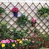 Wooden Extendable Trellis Adjustable Wall Mounted Trellis Indoor Outdoor Flexible Lattice for Climbing Plants Roses Ivy Balcony Terrace Decor