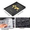 300 Pockets Coin Collection Album Book Collecting Money Organizer Storage Bags PVC Film Waterproof Badges Storage Box Case