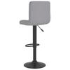 Bar Stool Light Grey Fabric