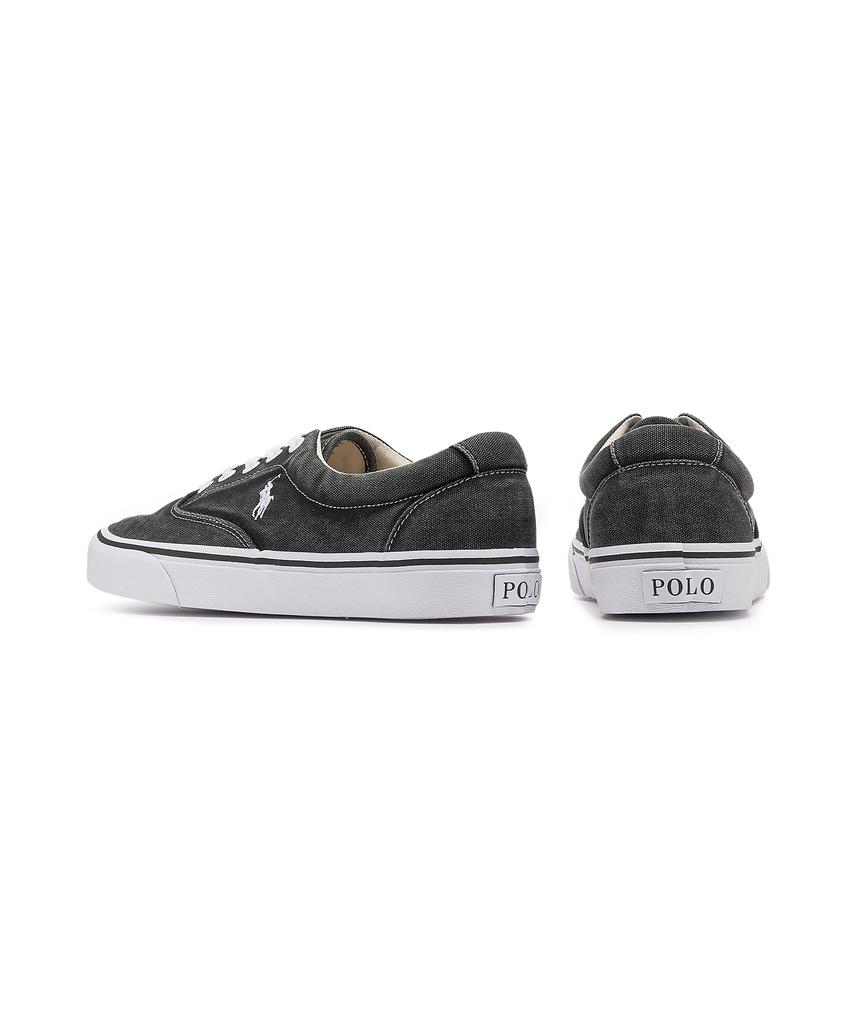 Кеды Polo Ralph Lauren из холста Kitten Wash - Черные