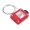 Lockout Tagout Cable Lock Регулируемый самоблокирующийся проволочный замок с кабелем из нержавеющей стали для электроприборов