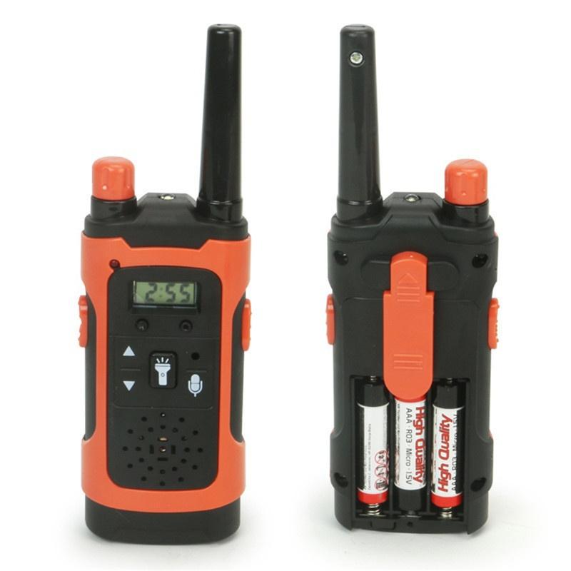 2 шт., рация с дистанционным управлением, радио двойного назначения, электронные портативные детские игрушки для девочек и мальчиков, походы, походы, подарки на день рождения, Рождество [со светодиодной подсветкой]