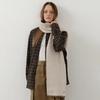 W/Two-Tone Hacci Knit Muffler_OATMEAL(WC25-KN88)