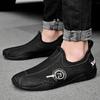 Handmade Leather Shoes Men Casual Sneakers Driving Shoe Leather Loafers Men Shoes Hot Sale Brand Octopus Bean Shoes Size 38-48
