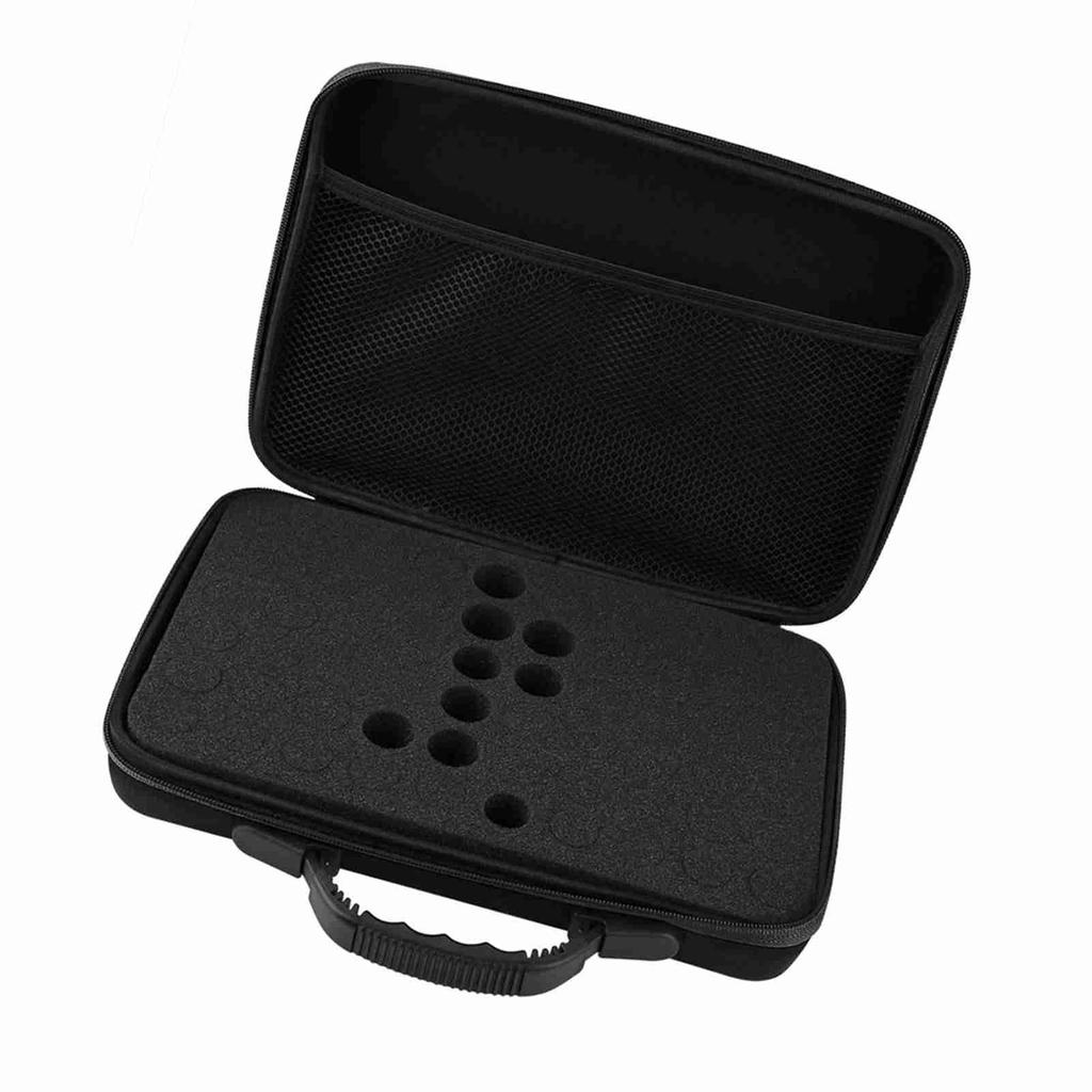 Essential Oil Carrying Case Hard Shell Case,60 Bottles Suitable For Bottles 5ml,15ml (Black)