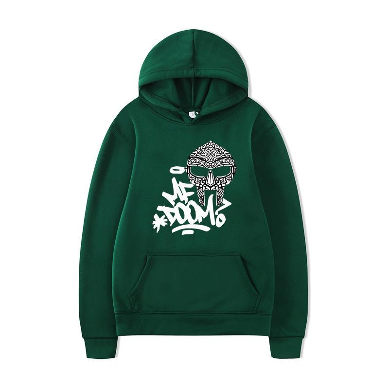 ME DOOM Мужская осенне-зимняя новая толстовка с принтом, брендовая худи, одежда, винтажная мода, пуловеры с длинным рукавом