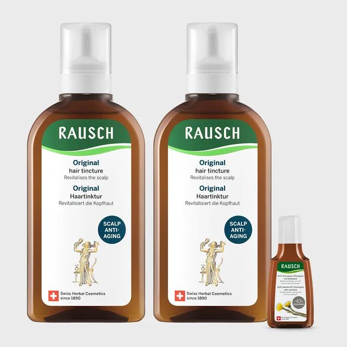 Rausch Original Hair Tincture 200ml Duo + Shampoo 40ml