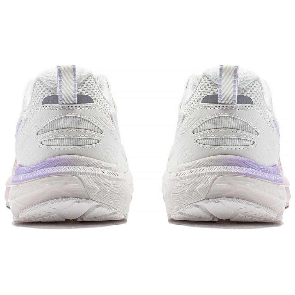 Li-Ning Fuyiao V2 Lightweight High Resilience Shock Absorption Non-Slip Wear-Resistant Low-Top Running Shoes Women Sneaker Cloud-Mist-White ARXT022-4