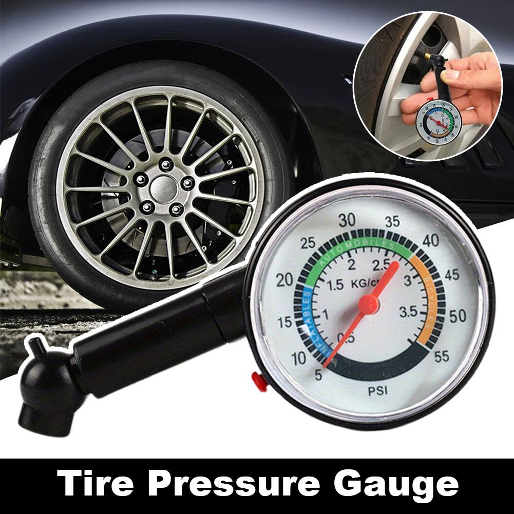 Auto Car Tire Pressure Gauge Meter Automobile High-Precision Tyre Air Pressure Vehicle Tester 0-50 PSI For Car Motorcycle