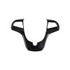 For Chevrolet Malibu 2012 2013 2014 2015 ABS Carbon Fiber Car Interior Steering Wheel Cover Button Trim Frame Decor Accessories