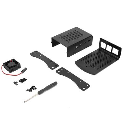 Корпус для Raspberry Pi из алюминиевого сплава, настенный, охлаждающий, защитный кожух с вентилятором
