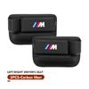 KHQB5 Car Seat Gap Storage Box Door Side Seat Gap Organizer Case For BMW Performance X1 X3 X5 E39 E46 E90 F20 E60 F30 M3 M5
