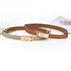 All-Match Retro Waist Decorations Women's Thin Belt Women's South Korea Fashion Girdle Thin Belt Women's with Dress Decoration