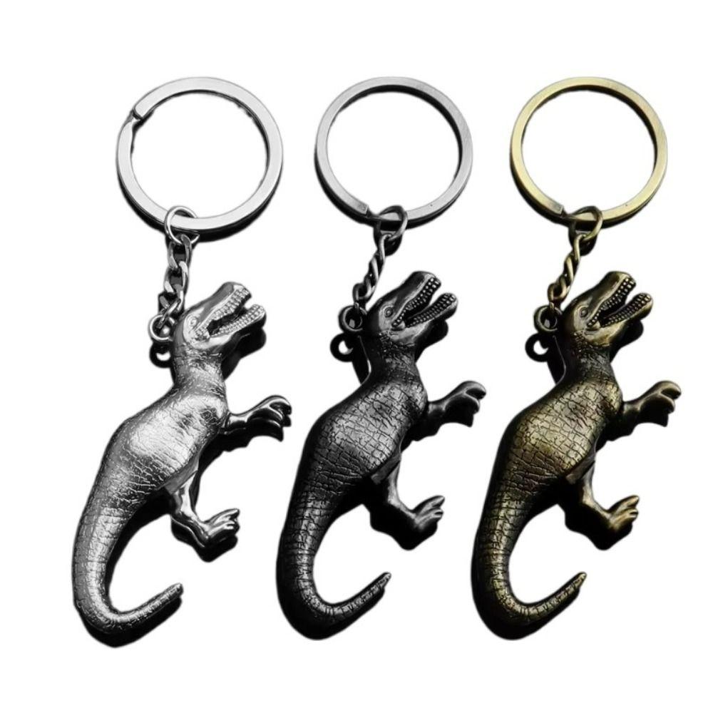 Handsome Dinosaur Key Chain Collectible Pendant New Jurassic Dinosaurs Keychain Dinosaur Lovers