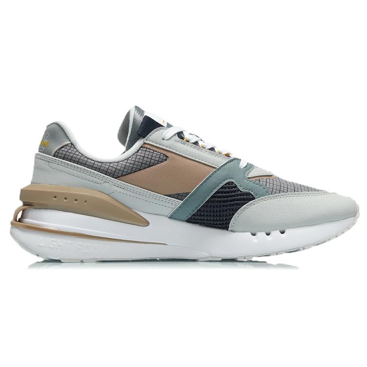 Li Ning 001 Повседневная текстильная обувь для новорожденных, Синтетическая кожа AGCR183-4