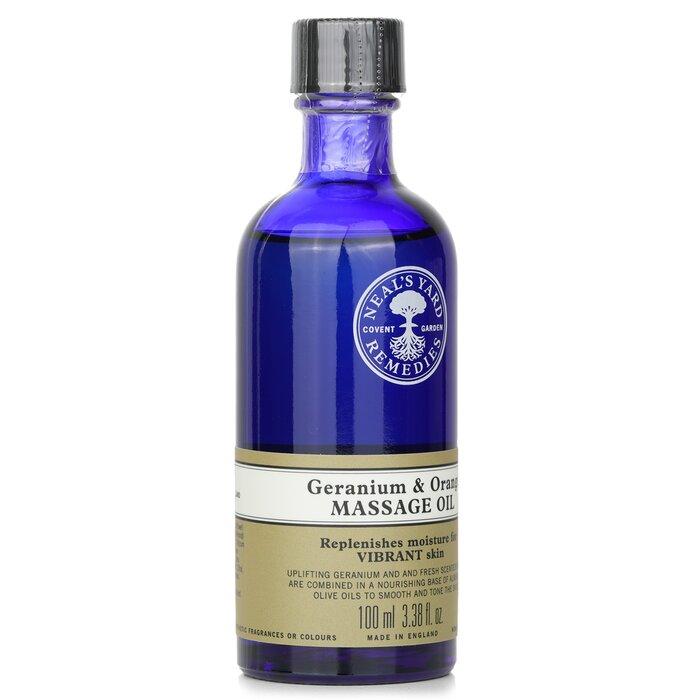 NEAL'S YARD REMEDIES Массажное масло Герань и Апельсин