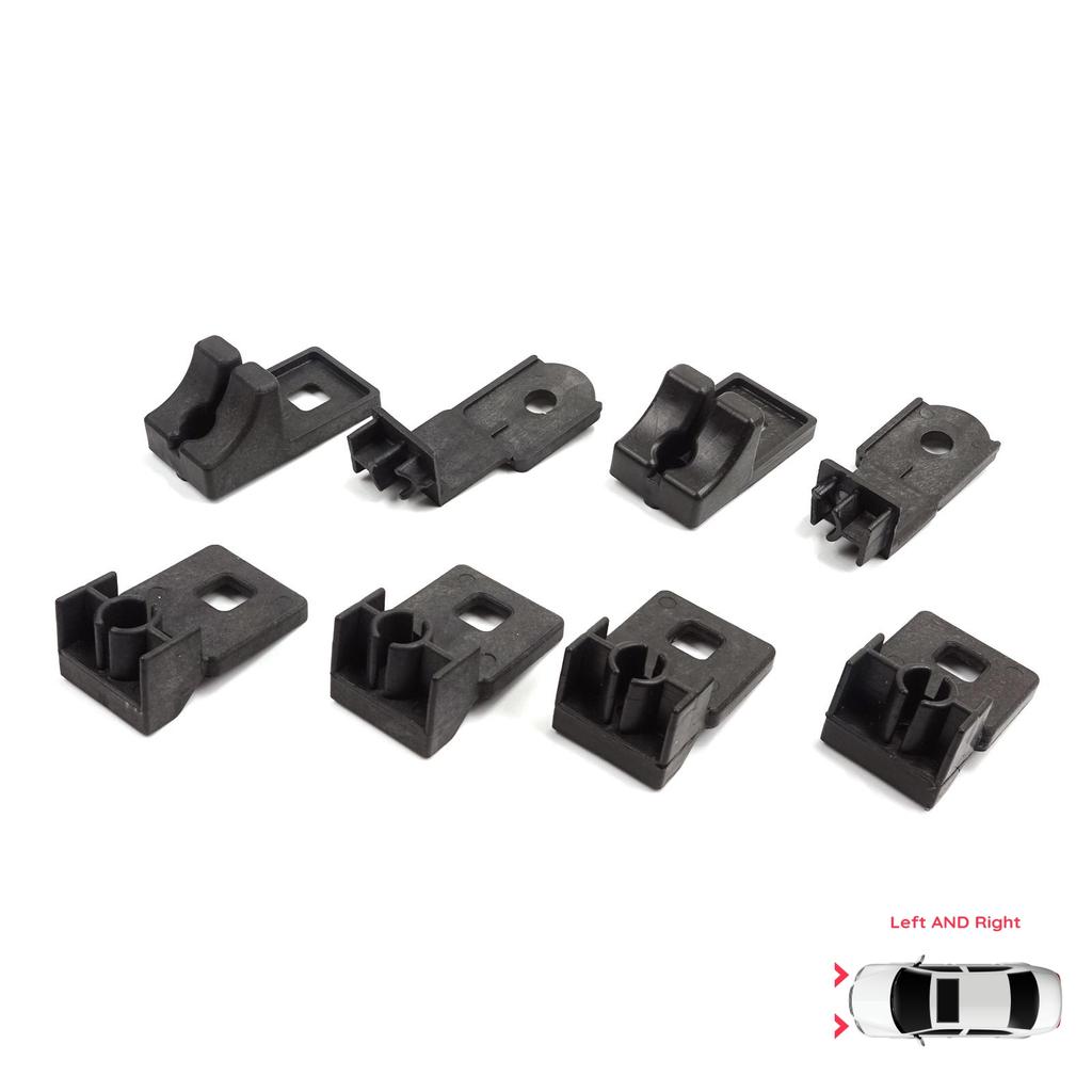 EHL588 Headlight Holder Mount Repair Bracket Tab Set Left Right Side for VW Crafter MK1 2E 2F 2006-2017 2E0998225 2E0998226