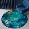 Ethnic Carpets Round Bohemian Mandala Rug Children's Rug For Girl Room Large Floor Mat For Round Coffee Table Living Room