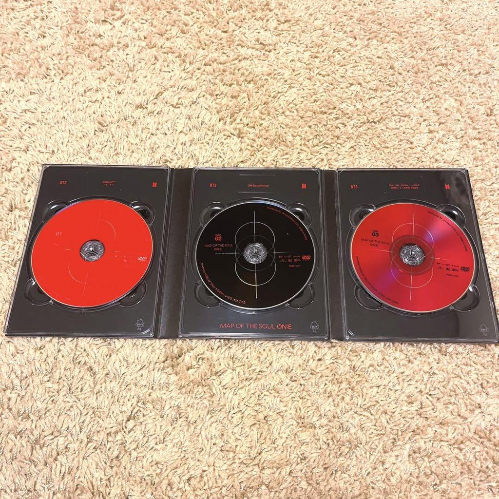 [USED] BTS MAP OF THE SOUL ON:E Jungkook Trading Card DVD