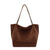 New Autumn and Winter Casual Lazy Style Suede Large-capacity Commuter Tote Bag Shoulder Bag