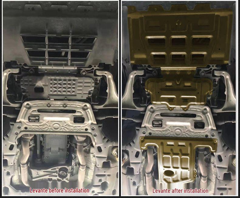 Применимо Maserati Ghibli Levante Защита днища двигателя Президент GT Мод.