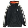 Adidas Худи с большим трилистником Бейсбольная куртка M черное Женское Б/У