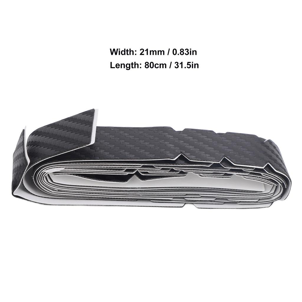 2pcs Racket Edge Protective Tape Anti Scratch PU Sawtooth Border Sport Paddle Head Edge Guard for Accessory