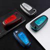 TPU Leather Car Flip Key Case Cover Bag Holder for Ford Ranger C-Max S-Max Focus Galaxy Mondeo Transit Tourneo Custom Ranger