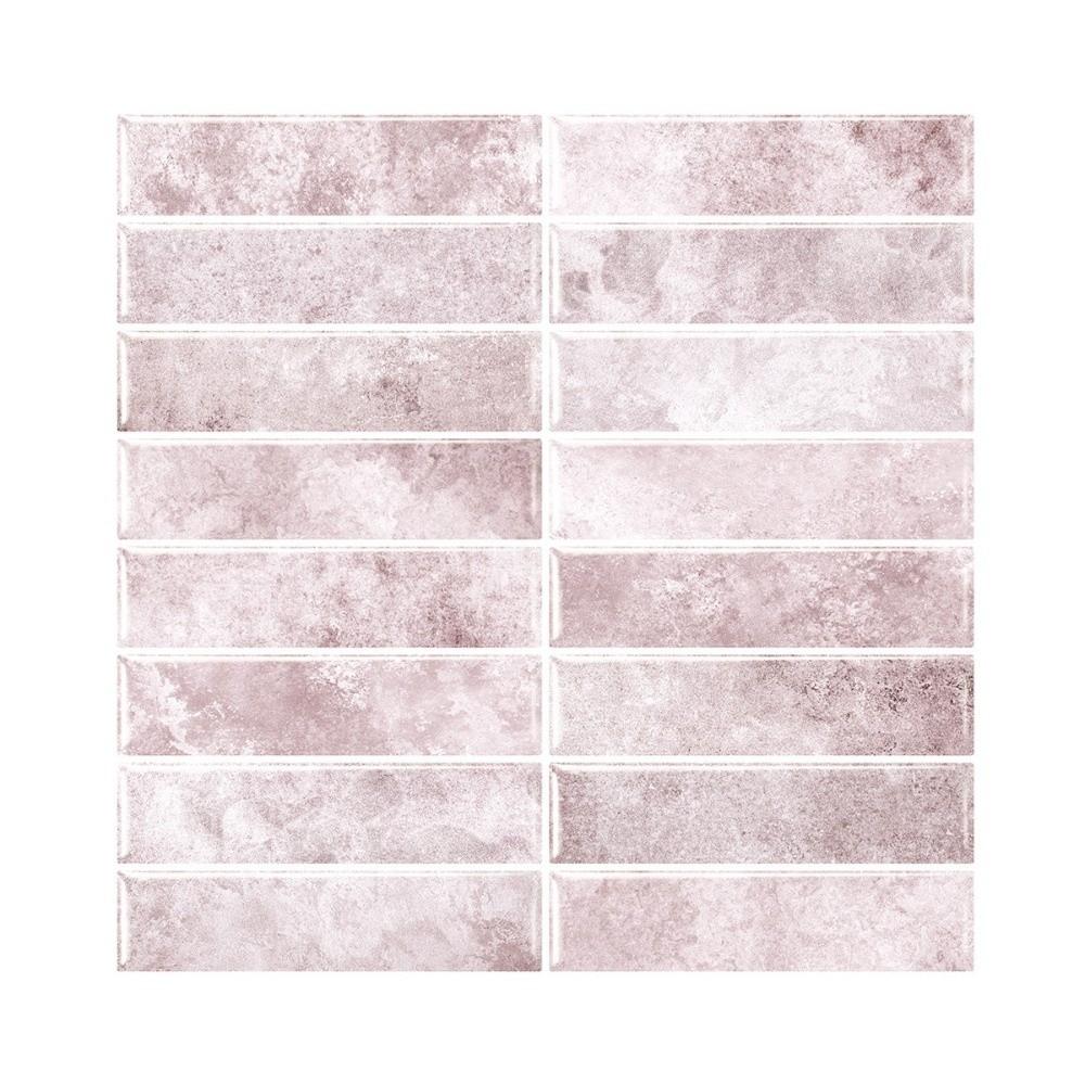 Самоклеящиеся 3D Стерео Настенные Наклейки Водонепроницаемые Имитация Плитки для Кухни Ванной