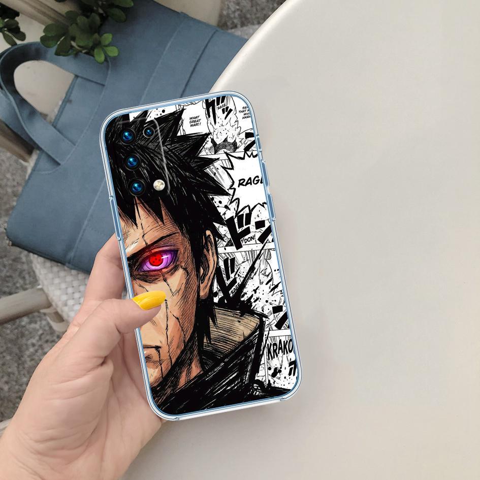 LO75 NARUTO Uchiha Obito Phone Case for Motorola Moto Edge 20 30 40 50 S30 Fusion Ultra Pro Neo Lite + G200 G23