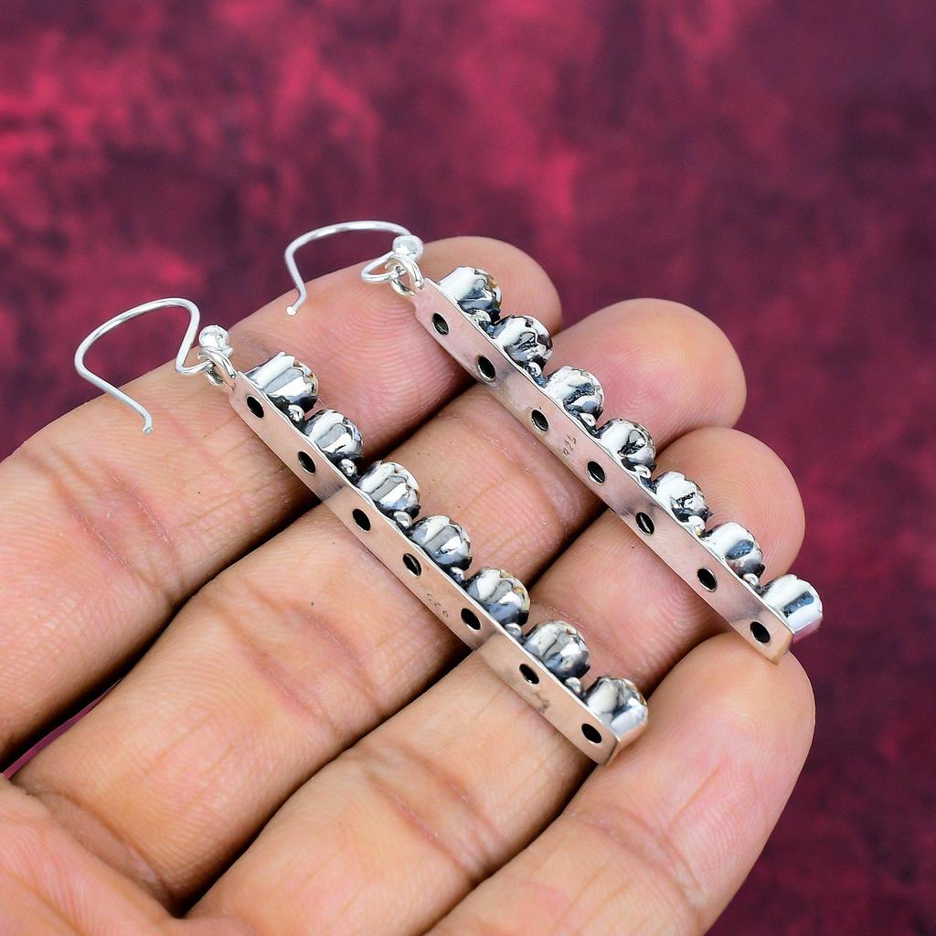 Серьги из цельного серебра 925 пробы с яшмой Wild Horse, серьги с драгоценными камнями ручной работы, подарки жене, абсолютно новые серьги