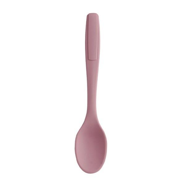Silgarden Yogurt Spoon, Pink, 1 Piece, Korean Popular Tableware