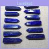 Natural Rock Lapis Lazuli Quartz Crystal Stone Point Healing Wand Dark Blue Gift Unique And Educational Healing Crystal