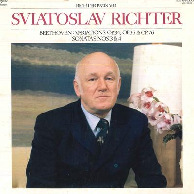 Виниловая пластинка СВЯТОСЛАВ РИХТЕР - Рихтер 1970-е гг. Том. 1: Бетховен VIC53012 МЕЛОДИЯ 1980 Япония Obi Классика Б/у