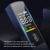 Portable Driver Drunk Breath Alcohol Tester Rechargeable Digital Non-Contact Breathalyzer Air Blowing Alcohol Tester