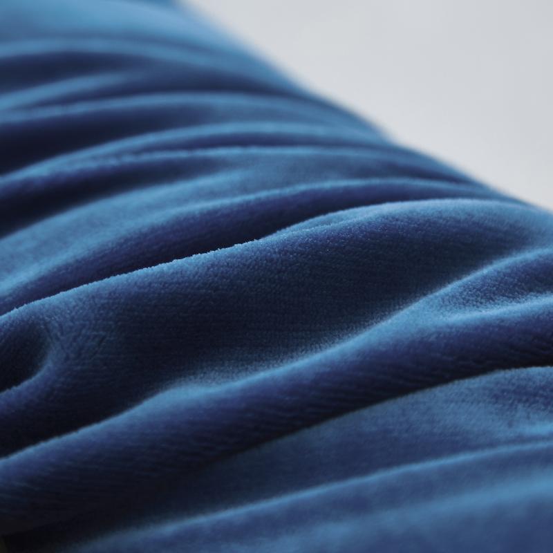 Зимняя молочная бархатная теплая двойная наволочка, утолщенная длинная наволочка, удобная мягкая наволочка, постельное белье