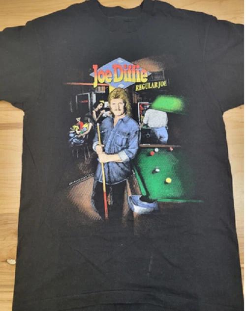 Vintage Regular Joe Joe Diffie Shirt Classic Black Unisex T_shirt