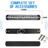 Anki HappiGo ANKIA 2PCS LED Side Marker Strobe Warning Lights Grille Lamp Flashing Beacon Blinker Emergency Hazard for Tow Car Truck Trailer Pickup
