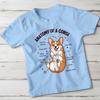 Anatomy Of A Corgi Dog Funny Animals T-Shirt Cute Corgi Dogs Tee