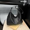 Solid Color Bag Women's 2025 Autumn and Winter New Armpit Handbag Large Capacity Tote Bag Trendy Shoulder Bag