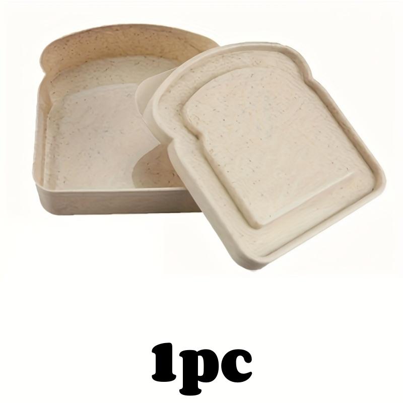 Reusable Bento Sandwich Box Set BPA-Free with Lid Microwave Safe Stackable Container for School Outdoor Picnic Kitchen Organizer