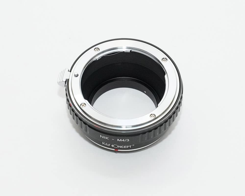 Адаптер для объектива Nikon AI на крепление Micro Four Thirds с салфеткой для протирки линз K&F m4/3 NF-M43 (КФМ43)